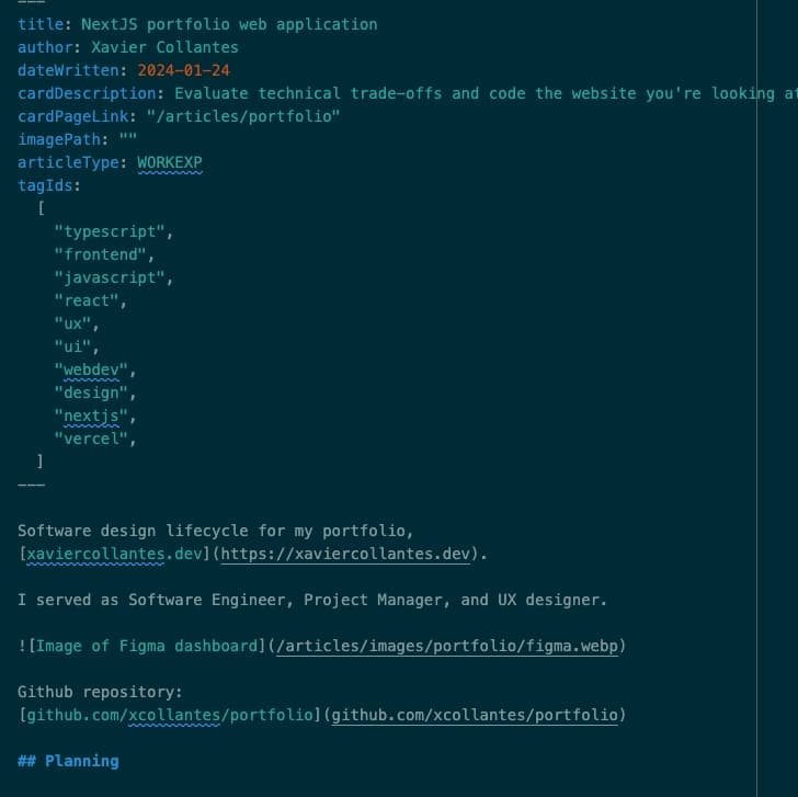 Image of writing article