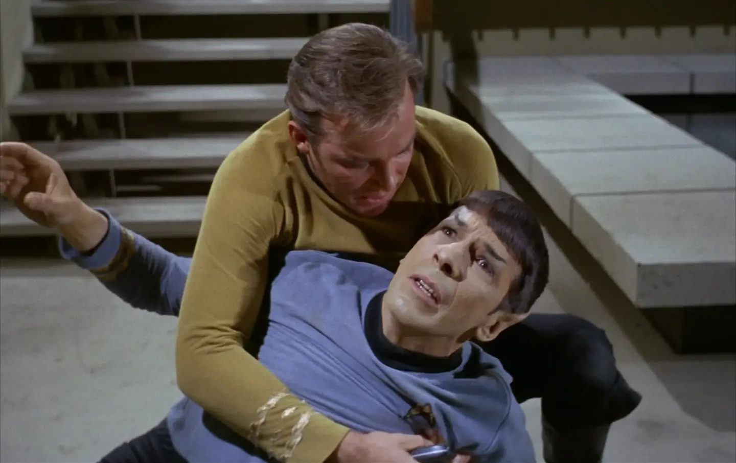 Spock hurt